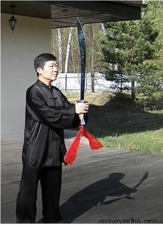 DVD Мастер Шень Чжи Тайцзи-цюань, стиль Чень, форма с мечом Цзянь (Дзянь)